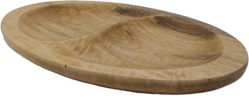 Wooden Fruit Platter - Natural Finish