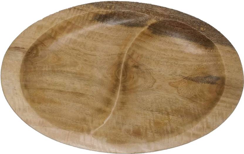 Wooden Fruit Platter - Natural Finish