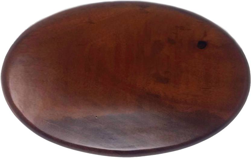 Wooden Fruit Platter - Mango Wood - Walnut Finish