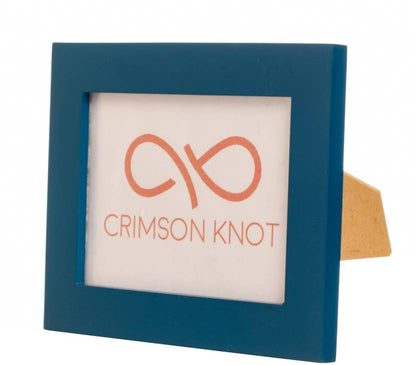 Coloured Straight Photo Frame - Blue